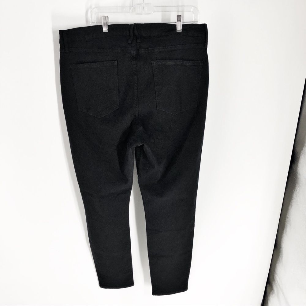 Good American Good Legs Black Jeans Plus Size 24 - Picture 7 of 8